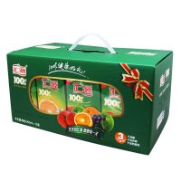 汇源100%精巧装礼盒 多口味果汁200ml 1*12 口味随机