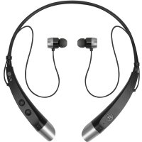 LG HBS-500 立体声颈带式蓝牙耳机 黑