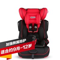 路途乐 路路熊A 汽车座椅 安全座椅 儿童安全座椅 正向安装(儿童)适用 9KG-36KG 约9个月-12岁 熊大红
