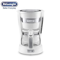 德龙(DeLonghi) ICM14011（白色）滴滤式咖啡机 家用咖啡壶 迷你美式泡茶机 正品行货 全国联保