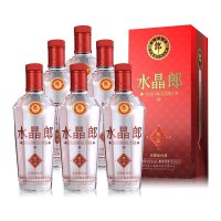 50度郎酒水晶郎精品整箱装500ml*6浓香型国产白酒