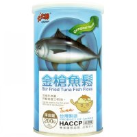 【苏宁自营】DADAM大大姆 金枪鱼松 200g/罐 台湾进口