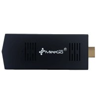 Meegopad 迷你电脑 T02豪华版，因特尔四核处理器，1G显存，2G内存，32G固态硬盘，未激活正版win10系统