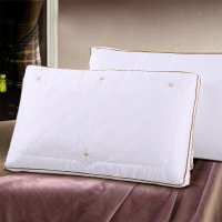 恒源祥家纺决明子枕芯助眠枕四季床上用品安睡纤维定型枕单只枕头 47*73cm 白色 47*73cm