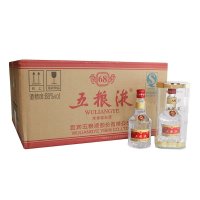 五粮液 68度 100mL*20瓶 亚克力盒（整箱装）