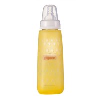 贝亲标准口径玻璃奶瓶安心组合（240ml）-黄色 AA118