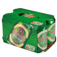 青岛醇厚啤酒330mL*6