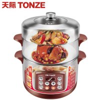 天际(TONZE)DZG-D80AW多功能电蒸锅红色