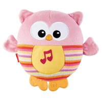 Fisher Price 费雪 声光安抚猫头鹰-粉色 CDT12