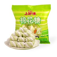 上好佳棉花糖绿苹果味80g
