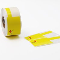 伟文（wewin） UNQS-08FYL-200 黄色线缆不干胶标签