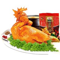 德州牌扒鸡 山东特产休闲零食 熟食卤味 真空扒鸡500g