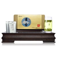 峨眉雪芽雀舌禅心108克绿茶明前春茶 茶叶礼盒