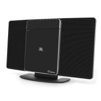 JBL MS202 BK 音响 音箱 迷你音响 CD机 蓝牙音响 收音机 台式音响 桌面音响 闹钟 USB - 黑色