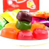 马来西亚进口儿童食品 一百份什果果汁软糖1kg装零食包