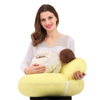 佳韵宝哺乳枕喂奶枕头靠枕授乳枕喂奶枕垫护腰枕哺乳用品 柠檬黄