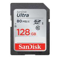闪迪（SanDisk）SD卡 128G 80MB/s 相机存储卡（SDSDUNC-128G-ZN6IN）