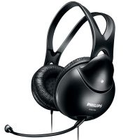 Philips/飞利浦 SHM1900/93 电脑耳麦头戴式多媒体耳机麦克重低音