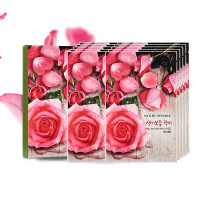 自然乐园Nature Republic 纳益其尔精粹自然玫瑰面膜 清爽;保湿补水;滋润营养 23ml*10片通用各种肤质