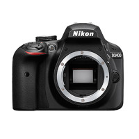 尼康(Nikon) D3400 单机身 不含镜头 约2,416万 11个对焦点 数码单反相机