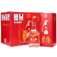 金六福 双福星 52度 整箱装 475mL*6瓶