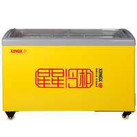 星星(XINGX) SD/SC-325YE 卧式冷柜 冰柜 圆弧柜 超商用冷柜 推拉门 制冷强 冷藏冷冻柜