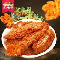 【三只松鼠_小贱香辣素肉干250gx1袋】零食小吃素食小吃素肉干香辣味