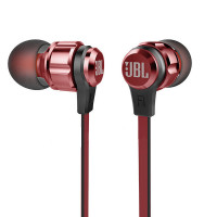 JBL T180A REDCN 立体声入耳式耳机 红色