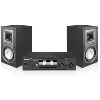 杰士(Klipsch) kb15书架 PM6功放 家庭音响Hi-Fi 蓝牙多媒体电脑组合音响 音箱