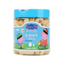 Peppa Pig 小猪佩奇 手指饼干牛奶味105g/瓶