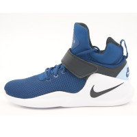 Nike耐克 2016秋季新款男鞋KWAZI透气跑鞋高帮运动鞋844839-400 海岸蓝/黑-蓝色 40.5码