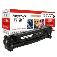 欣彩（Anycolor）AR-1215K(专业版）CB540A黑色硒鼓 125A 适用惠普HP CP1215 1515n 黑色