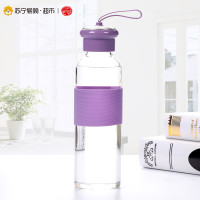 艺宏堂 水晶紫色玻璃杯 创意水杯玻璃杯 4色可选