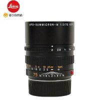 Leica/徕卡徕卡卡口 远摄定焦 39mm口径M镜头 75mm f 2 ASPH 黑色11637