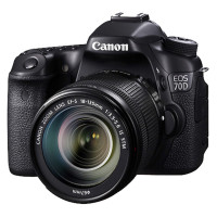 佳能（Canon）EOS 70D KIT (EF-S 18-135 IS STM) 单反相机 送存储卡、相机包、滤镜等
