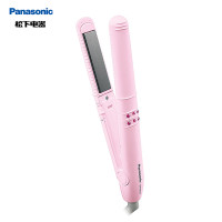 松下（Panasonic）美发器EH-HW13-P卷直发器卷直两用陶瓷涂层小巧便携粉色干发适用无自动断电