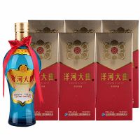 洋河大曲 42度 500ml*6瓶 整箱装（内含3个礼袋）