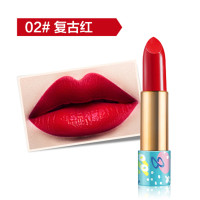 朵拉朵尚口红 持久保湿滋润唇彩不干豆沙色姨妈色唇膏正品 02#复古红