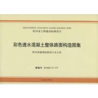 彩色透水混凝土整体路面构造图集