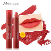梦妆(Mamonde)花心丝绒唇膏笔 11号豆沙 蜡笔保湿唇膏显色 豆沙色口红 保湿持妆