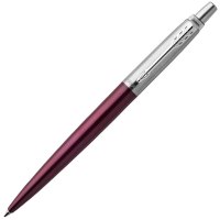 派克PARKER 签字笔 Jotter乔特波多贝罗紫白夹凝胶水笔 中性笔学生办公通用日常书写按动式原子笔0.55mm笔芯 乔特波多贝罗紫白夹凝胶水笔