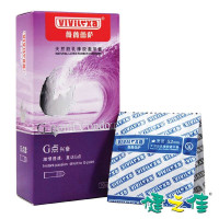薇薇蕾萨 胶乳橡胶避孕套男用避孕套G感装(香橙香）
