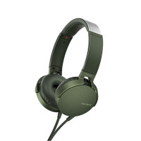 索尼（SONY)立体声耳机MDR-XB550AP（绿色）