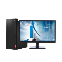联想(Lenovo)扬天T4900v台式电脑 19.5英寸屏（八代I3-8100 4GB 500GB 无光驱 W10H）