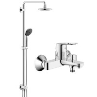 德国-高仪（GROHE）淋浴花洒喷头 手持花洒 浴缸龙头 下出水 冷热水龙头 23355000+26098000