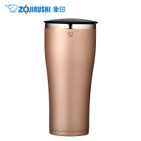 象印(ZO JIRUSHI)保温杯SX-DR60C 304不锈钢真空男女水杯/咖啡杯/保冷杯600ml PX香槟金 香槟金
