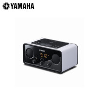 雅马哈（Yamaha）TSX-B72 迷你音响 蓝牙音箱 FM收音机 床头闹钟 白色