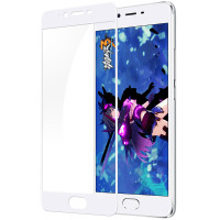 ESCASE OPPO R11手机膜/手机贴膜/手机钢化膜/手机保护膜/全屏钢化膜 黑色