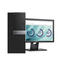 戴尔（DELL)3046台式电脑 (G4400 4G 500G 集显 DVDRW WIN7Pro 19.5寸 三年