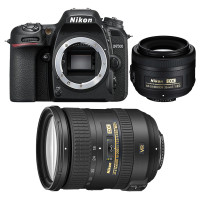尼康(Nikon) D7500（18-200mm+35mm F1.8G）数码单反相机 双镜头套装 约2088万像素